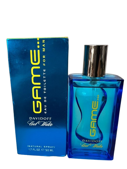 Cool Water Game for Man Eau de Toilette Masculino - Davidoff (CAIXA AMASSADA)