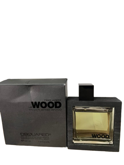 He Wood Silver Wind Wood Eau de Toilette Masculino - Dsquared2 (Caixa amassada)