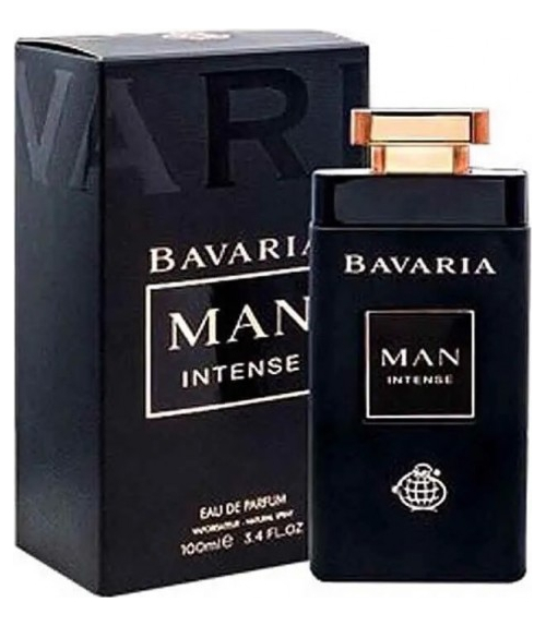 Bavaria Man Intense Eau de Parfum Masculino - Fragrance World (CAIXA AMASSADA)