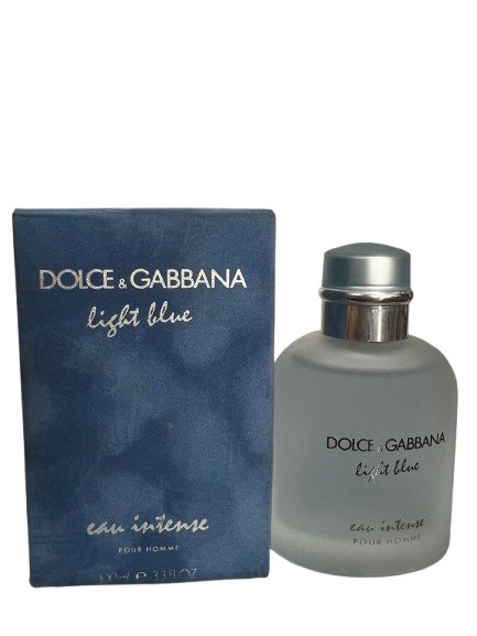 Light Blue Eau Intense Eau de Parfum Masculino - Dolce & Gabbana (CAIXA AMASSADA)