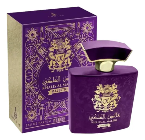 Khalis Al Maleki Majestic Eau De Parfum Compartilhável - Khalis (CAIXA AMASSADA)