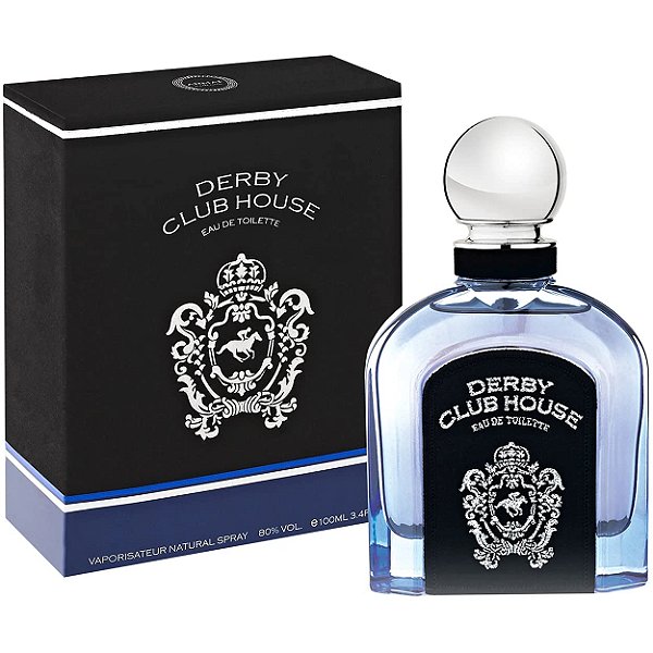 Derby Club House Eau de Toilette Masculino - Armaf (CAIXA AMASSADA)