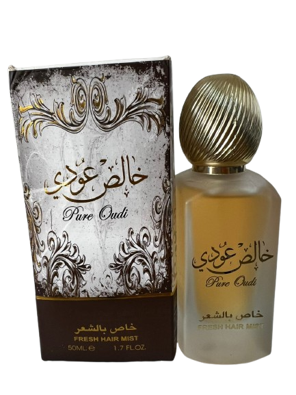 Pure Oudi Fresh Hair Mist - Lattafa (CAIXA AMASSADA)