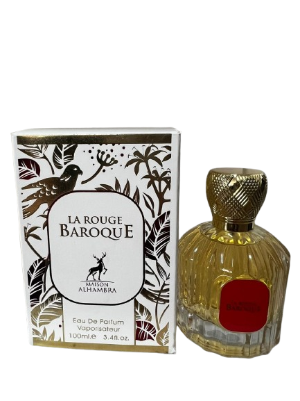 Baroque La Rouge Eau de Parfum Compartilhável - Maison Alhambra (CAIXA AMASSADA)