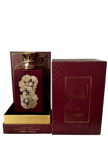 Ansaam Gold Eau de Parfum Feminino - Lattafa (CAIXA AMASSADA)