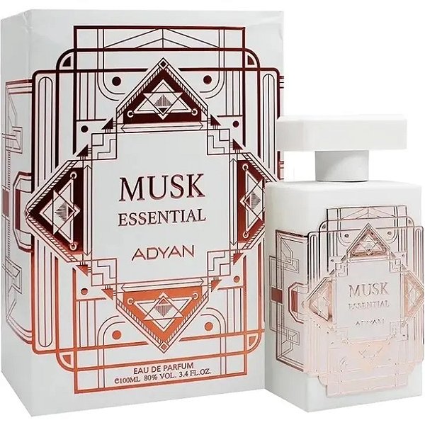 Adyan Musk Essential Eau de Parfum Compartilhável - Anfar (CAIXA AMASSADA)
