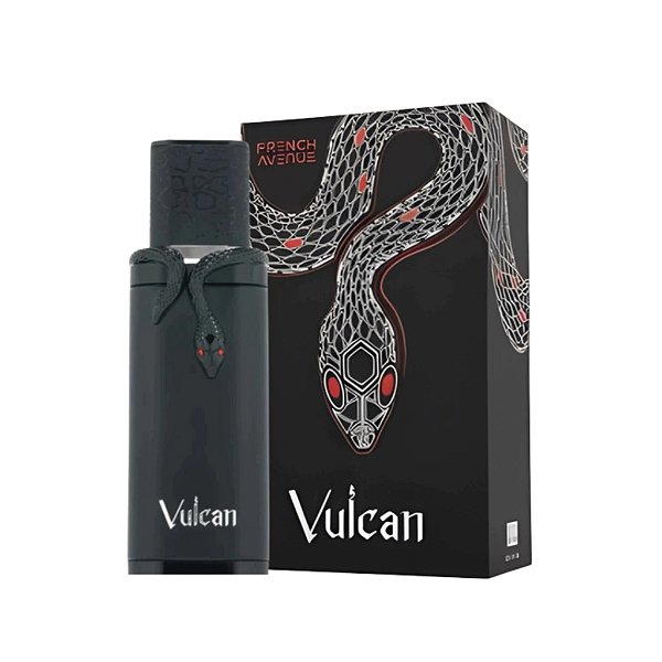 Vulcan Black Eau de Parfum Masculino - French Avenue