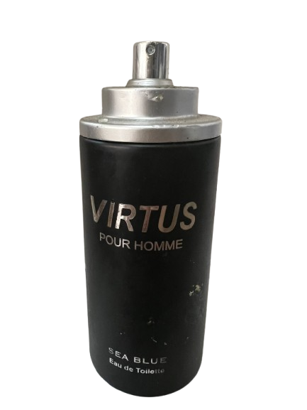 Virtus Pour Homme Eau de Toilette Masculino - Sea Blue (SEM CAIXA, SEM TAMPA, FRASCO AVARIADO)