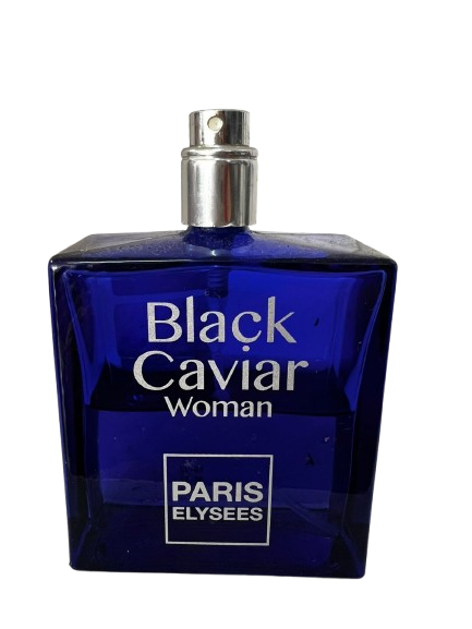 Black Caviar Woman Eau de Toilette Feminino - Paris Elysees (SEM CAIXA, SEM TAMPA, BORRIFADOR NÃO FUNCIONA E VAZADO)