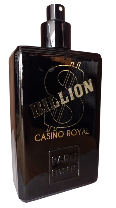 Billion Casino Royal Eau de Toilette Masculino - Paris Elysees (Sem caixa, sem tampa e vazado)