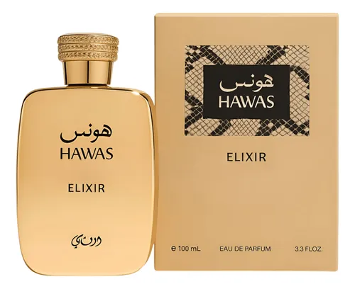 Hawas Elixir Eau de Parfum Compartilhável - Rasasi