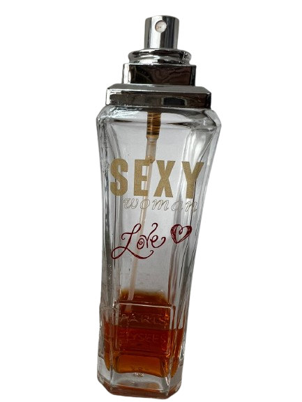 Sexy Woman Love Eau de Toilette Feminino - Paris Elysees (SEM CAIXA, SEM TAMPA E VAZADO)