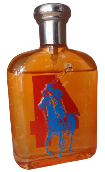 Big Pony 4 Orange Eau de Toilette Masculino - Ralph Lauren (Sem caixa, vazado, frasco descascado)