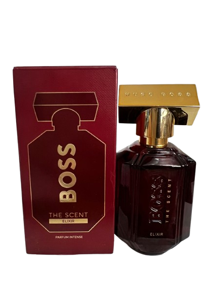 The Scent Elixir Parfum Intense Masculino - Hugo Boss (CAIXA AMASSADA)