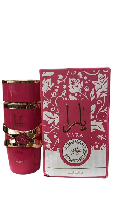 Yara Candy Eau de Parfum Feminino - Lattafa (CAIXA AMASSADA)