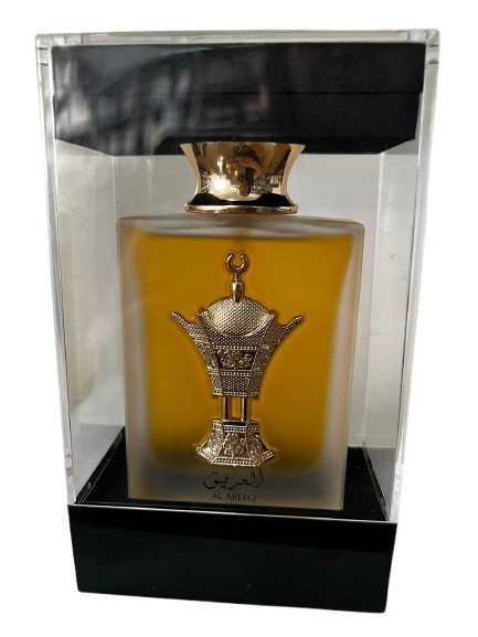 Al Areeq Gold Eau de Parfum Compartilhável - Lattafa (CAIXA ACRILICA)