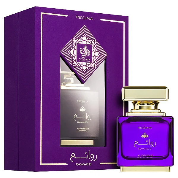 Rawae’e Regina Eau de Parfum Feminino - Al Wataniah (Caixa Amassada)