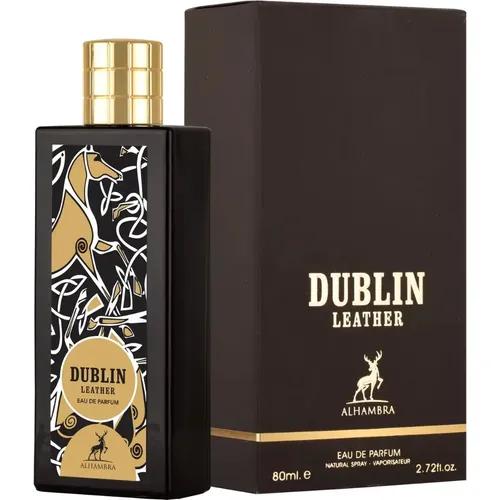 Dublin Leather Eau de Parfum Masculino - Masion Alhambra (Caixa Amassada)