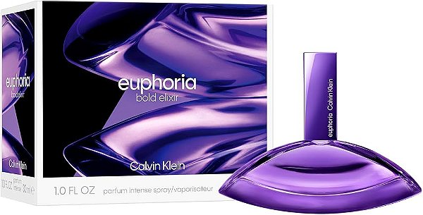 Sob Encomenda de 03 À 12 Dias Úteis- Euphoria Bold Elixir Parfum Feminino - Calvin Klein