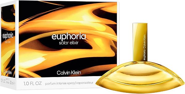 Sob Encomenda de 03 À 12 Dias Úteis- Euphoria Solar Elixir Parfum Feminino - Calvin Klein