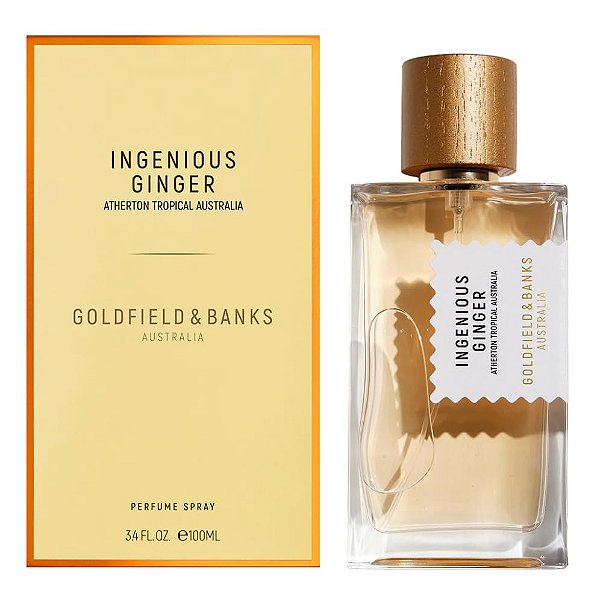 SOB ENCOMENDA DE 03 À 12 DIAS ÚTEIS - Ingenious Ginger Eau De Parfum Compartilhável - Goldfield & Banks Australia