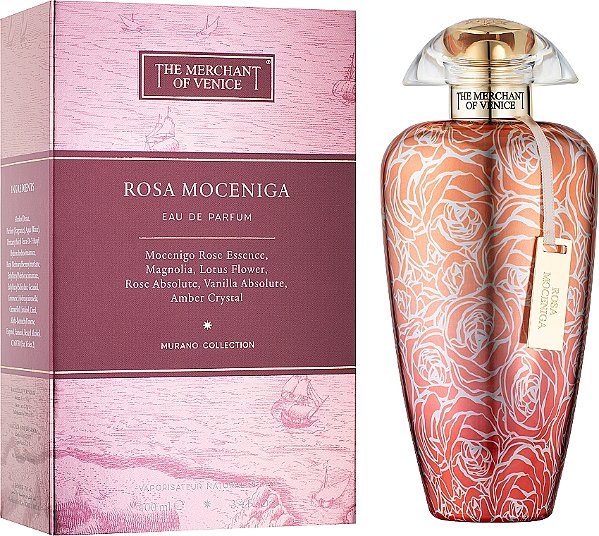 SOB ENCOMENDA DE 03 À 12 DIAS ÚTEIS - Rosa Moceniga Eau De Parfum Feminino - The Merchant of Venice