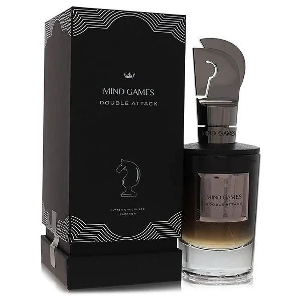 SOB ENCOMENDA DE 03 À 12 DIAS ÚTEIS - Double Attack Extrait De Parfum Compartilhável - Mind Games