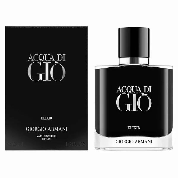SOB ENCOMENDA - 03 À 12 DIAS ÚTEIS - Acqua di Giò Elixir Masculinol - Giorgio Armani