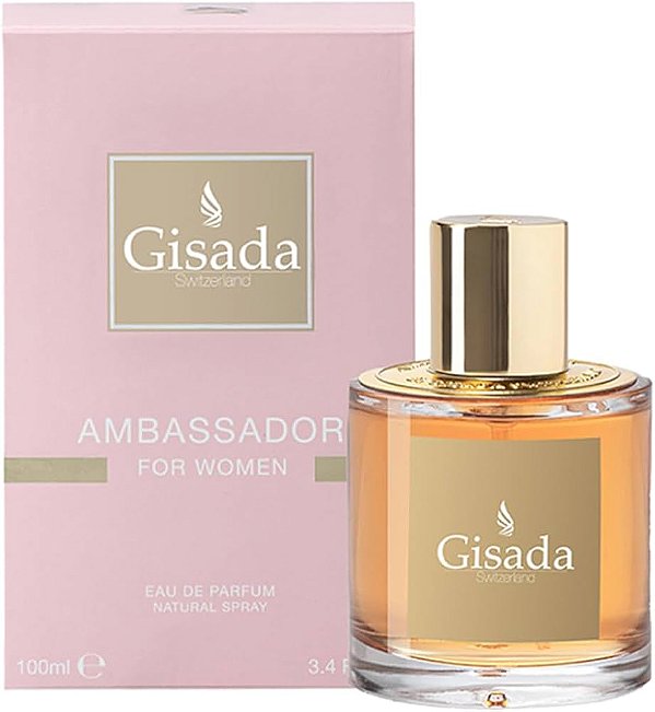 SOB ENCOMENDA DE 03 À 12 DIAS ÚTEIS - Ambassador Women Eau de Parfum Feminino - Gisada
