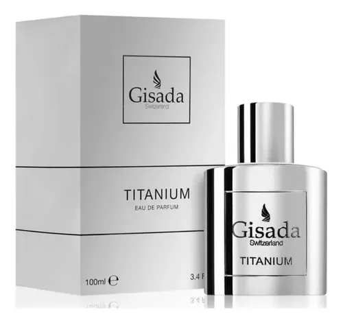 SOB ENCOMENDA DE 03 À 12 DIAS ÚTEIS -Titanium Eau de Parfum Masculino - Gisada