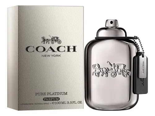 Coach Pure Platinum Parfum Masculino - Coach
