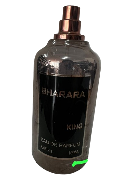 King Eau de Parfum Masculino - Bharara (SEM CAIXA, SEM TAMPA, VAZADO, APROX 5ML)