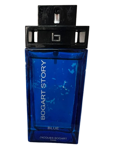Story Blue Eau de Toilette Masculino - Jacques Bogart (SEM CAIXA, LEVEMENTE VAZADO E FRASCO AVARIADO)