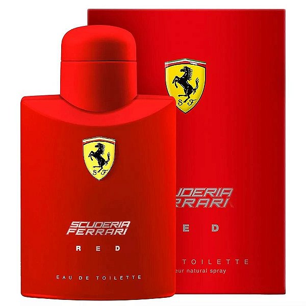 Scuderia Ferrari Red Eau de Toilette Masculino - Ferrari (Caixa amassada)