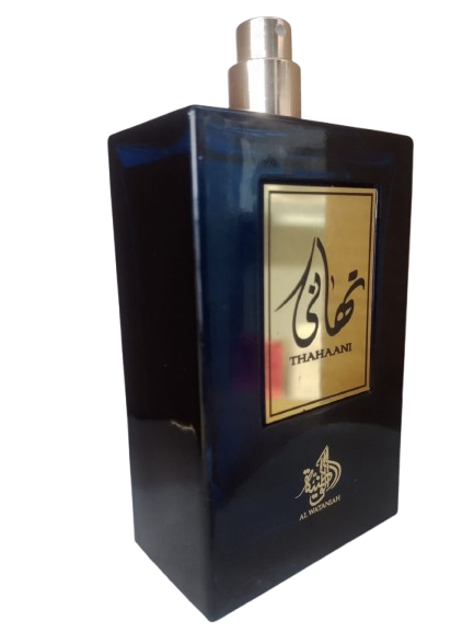 Thahaani Eau de Parfum Compartilhável - Al Wataniah (Sem caixa, sem tampa e vazado)