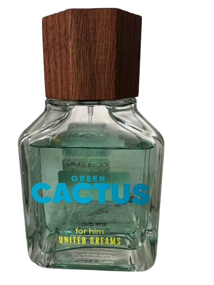 Green Cactus For Him Eau De Toilette Masculino - Benetton (SEM CAIXA E VAZADO)