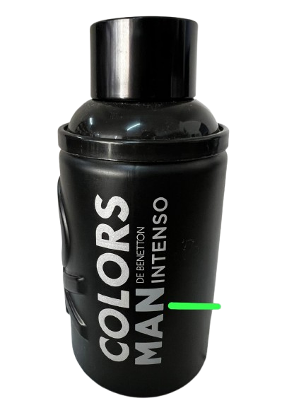Colors Man Black Intenso Eau de Parfum Masculino - Benetton (SEM CAIXA E VAZADO)