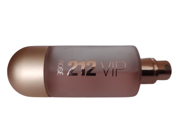 212 Vip Rosé Hair Mist Feminino - Carolina Herrera (Sem caixa, sem tampa e vazado)