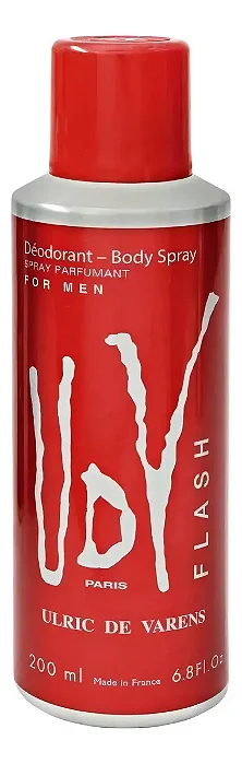 Desodorante UDV Flash for Men - Ulric de Varens (Sem tampa e levemente amassado)