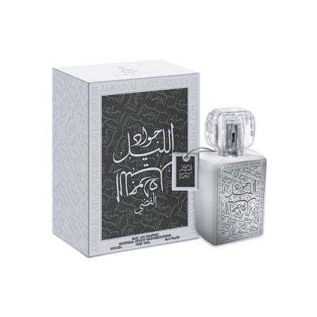 Jawad Al Layl Silver Eau de Parfum Compartilhável - Khalis (CAIXA AMASSADA)