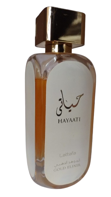 Hayaati Gold Elixir Eau de Parfum compartilhável - Lattafa