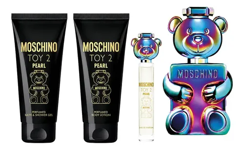Kit Toy 2 Pearl Eau de Parfum+Body Lotion+Shower Gel+Miniatura Compartilhável - Moschino