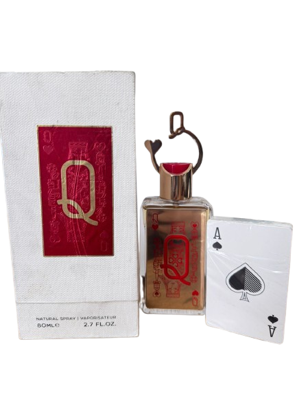 Queen of Hearts Eau de Parfum Compartilhável - Fragrance World (Caixa amassada)