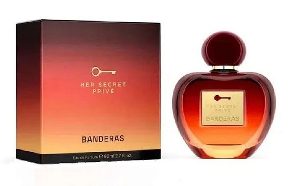 SOB ENCOMENDA DE 03 À 12 DIAS ÚTEIS Her Secret Prive Eau de Parfum Feminino - Antonio Banderas