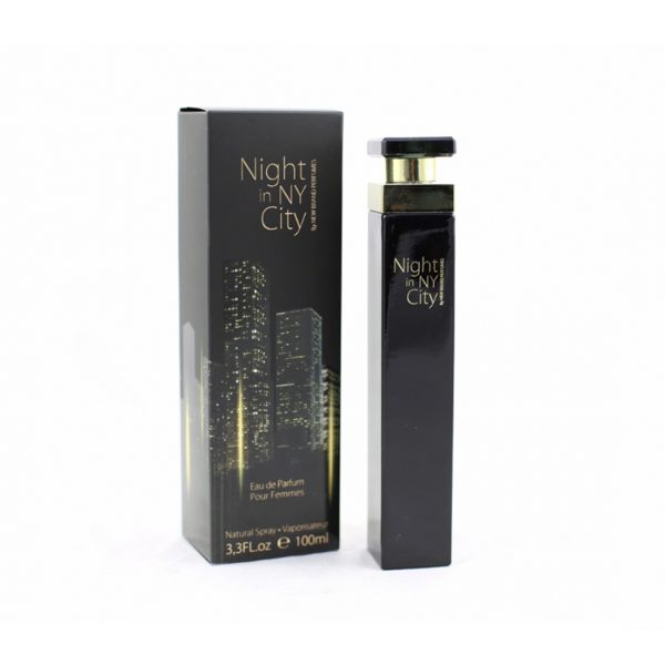 Night in NY City Eau de Parfum Feminino - New Brand (CAIXA AMASSADA)