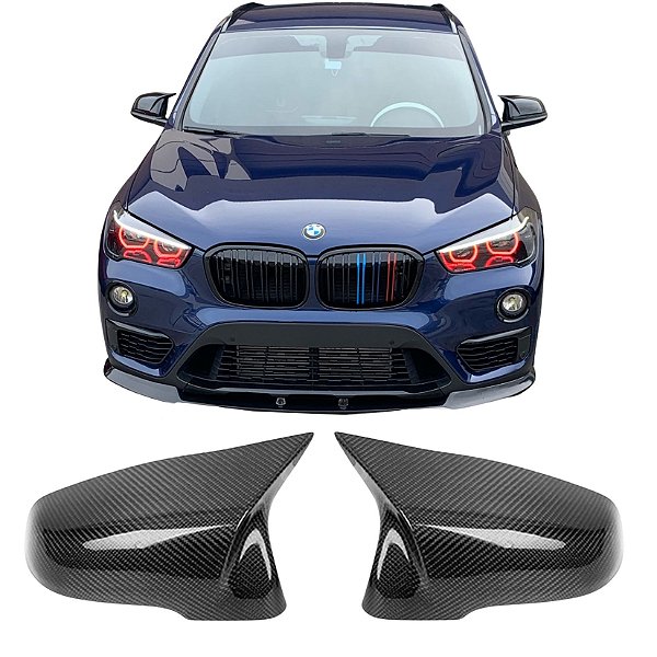 Capa Retrovisor BMW X1 X2 135 140 Carbono Look (2016 - 2021)