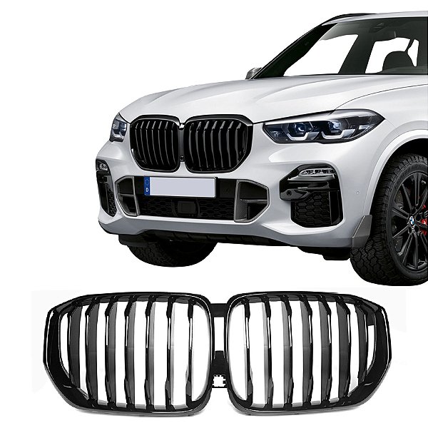 Grade Frontal BMW X5 G05 Black Piano Simples M Performance
