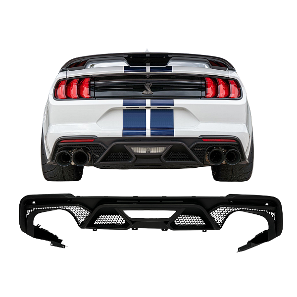 Difusor Para-choque Traseiro Ford Mustang GT Shelby GT500