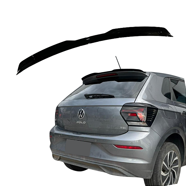 Spolier Traseiro Polo MK6 Black Piano GTS Comfortline Sense
