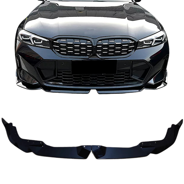 Front Lip BMW 320 330 340 LCI Black Piano Série 3 M Sport M4